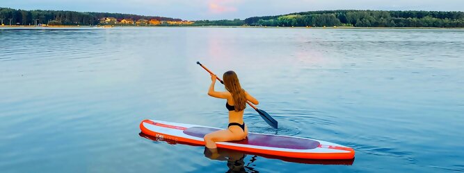 Trip Gardasee - Wassersport mit Balance & Technik vereinen | Stand up paddeln, SUPen, Surfen, Skiten, Wakeboarden, Wasserski auf kristallklaren Bergseen